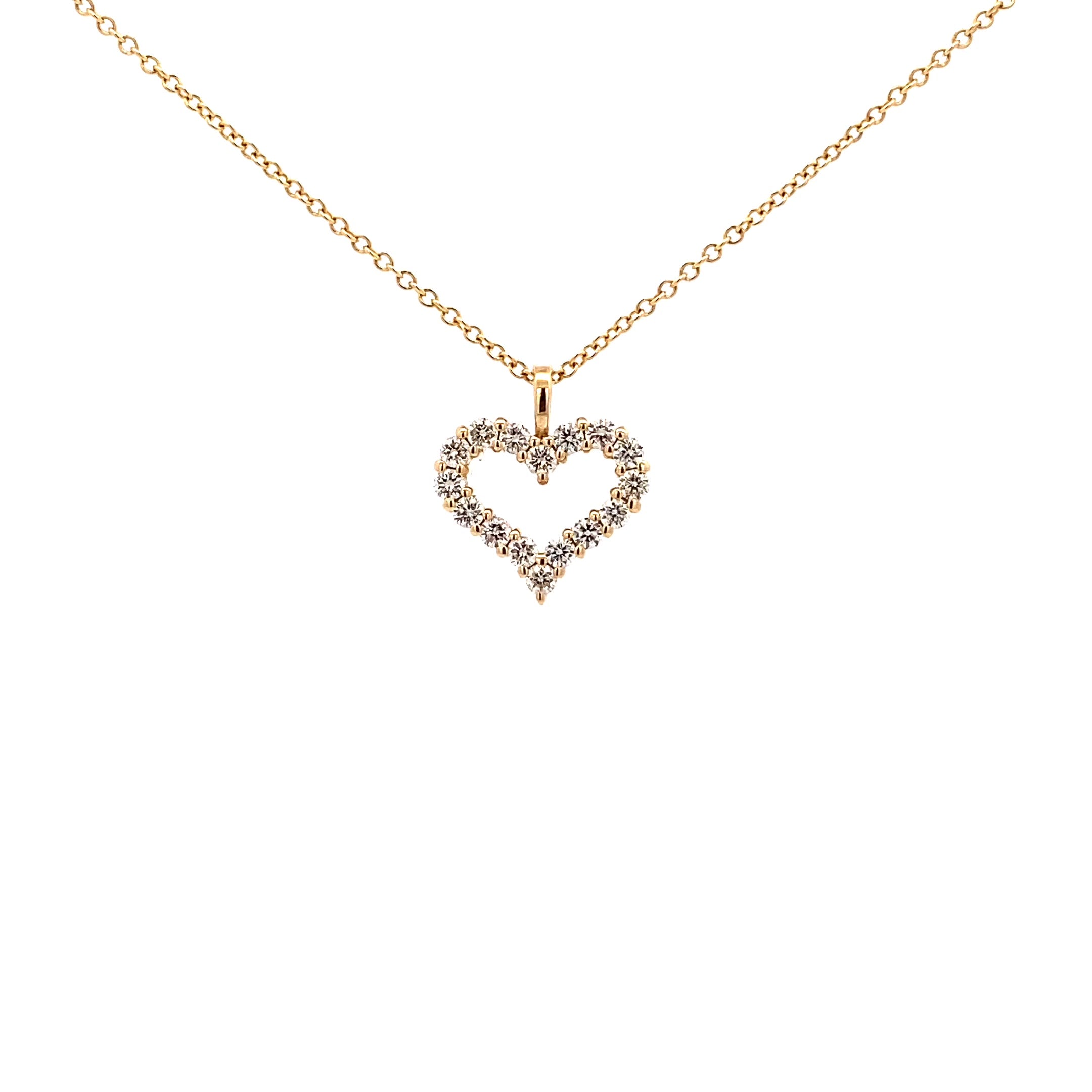Diamond  Heart Pendant(0.33ct) - dagatchi.com