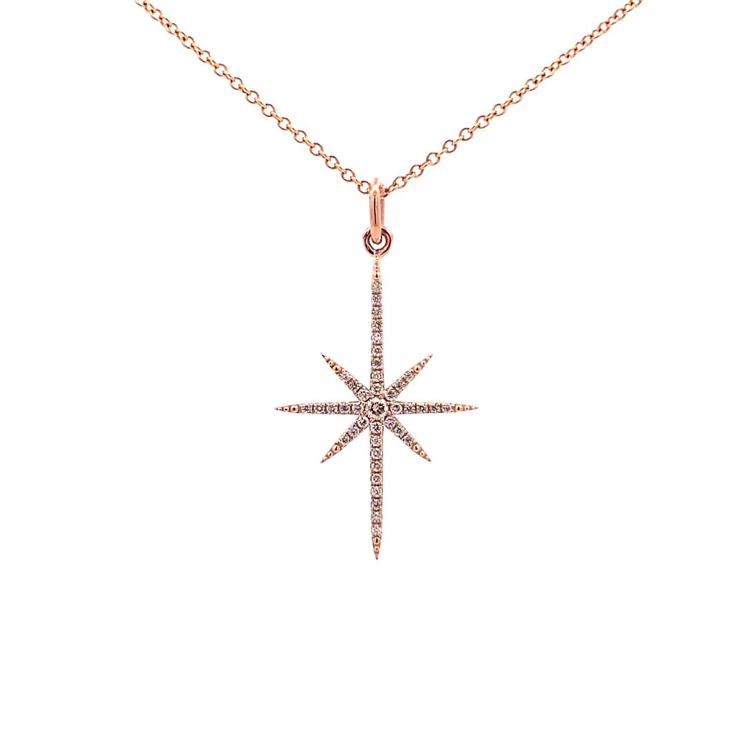 Diamond Northstar Pendant(0.15ct) - dagatchi.com