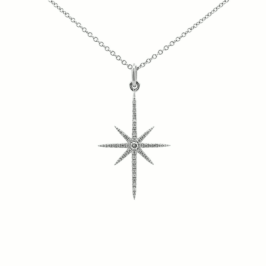 Diamond Northstar Pendant(0.15ct) - dagatchi.com