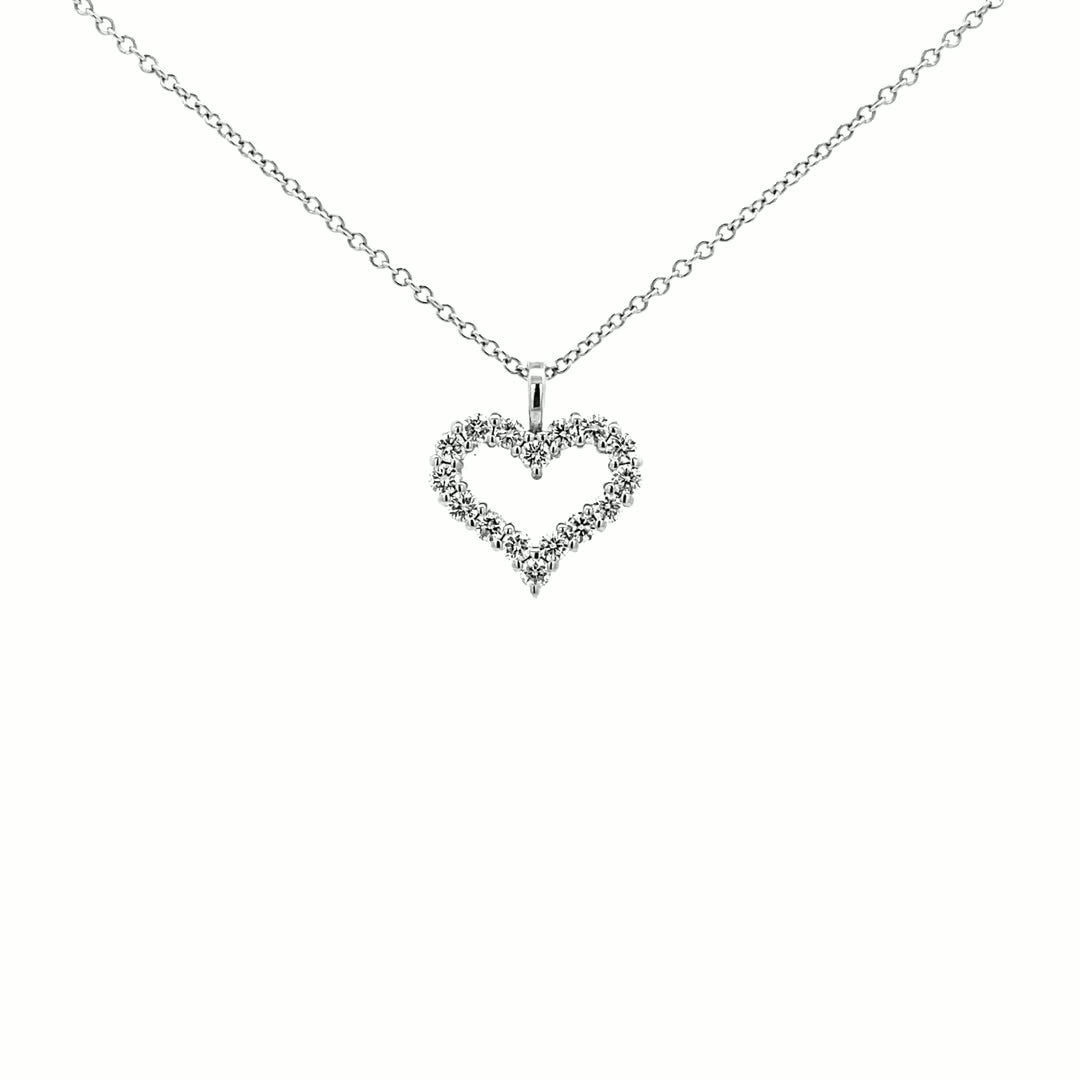 Diamond  Heart Pendant(0.33ct) - dagatchi.com