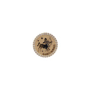 14K Gold 18mm Diamond Zodiac Sign Sagittarius Ring(0.45ct) - dagatchi.com